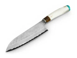 AS Santoku 180 Tsuchime, Kadzuno-gara -Berühmter Geschirr Laden as santoku 180 tsuchime kadzuno gara 1