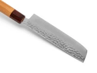 Damastmesser Nakiri 160, VG-10, Hammerschlag 6 Damastmesser Nakiri 160, VG-10, Hammerschlag – Bild 4