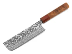 Damastmesser Nakiri 165 SG2, 63 Lagen, Quitte -Berühmter Geschirr Laden damastmesser nakiri 165 sg2 63 lagen quitte 1