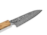 Damastmesser Petty 120 SG2, 63 Lagen, Olive 5 Damastmesser Petty 120 SG2, 63 Lagen, Olive – Bild 3