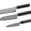 Damastmesser Set Santoku II -Berühmter Geschirr Laden damastmesser set santoku ii