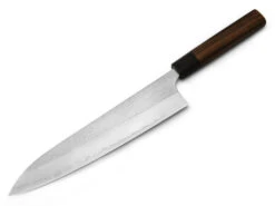 Gyuto Messer 240, Yoshimi Kato Nashiji -Berühmter Geschirr Laden gyuto messer 240 yoshimi kato nashiji 1