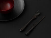 Holz Butter-Messer L, Ebony 8 Holz Butter-Messer L, Ebony – Bild 6