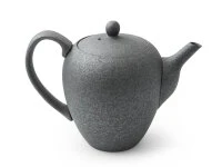 Japanische Teekanne Donguri-pot Nanban, Banko Yaki, 400 Ml