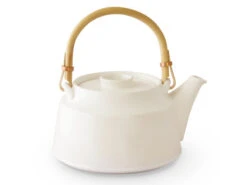 Japanische Teekanne T.Kato, Weiß -Berühmter Geschirr Laden japanische teekanne t kato 1