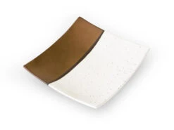 Japanischer Teller Sou, Weiß-gold, 2 Größen -Berühmter Geschirr Laden japanischer teller sou weiss gold 2 groessen 1