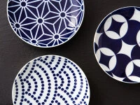 Japanischer Teller Tori Zara, Asanoha, Ø 15 Cm 6 Japanischer Teller Tori Zara, Asanoha, Ø 15 Cm – Bild 4