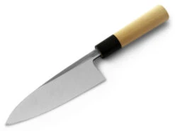 Japanisches Messer Deba Kiya Izutsuki 165, Single Edge -Berühmter Geschirr Laden japanisches messer deba kiya izutsuki 165 single edge 1