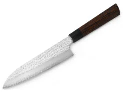 Japanisches Messer Shichi Santoku 170, Hammerschlag -Berühmter Geschirr Laden japanisches messer shichi santoku 170 hammerschlag 1