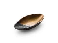 Japanisches Soßenschälchen Sou, Schwarz-gold 4 Japanisches Soßenschälchen Sou, Schwarz-gold – Bild 2