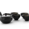 Japanisches Teeservice Kuro Hiramaru, 6-teilig -Berühmter Geschirr Laden japanisches teeservice kuro hiramaru 6 teilig