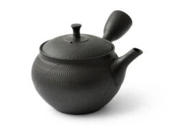 Kyusu Kuro Fukuro Biri, 360 Ml, Von Tatsuo Umehara -Berühmter Geschirr Laden kyusu kuro fukuro biri 360 ml von tatsuo umehara 1