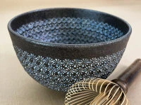 Matcha Schale Nanban Mishimazume, Mitate 11 Matcha Schale Nanban Mishimazume, Mitate – Bild 9