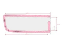 Messerhülle Leder Nakiri, Schwarz 9 Messerhülle Leder Nakiri, Schwarz – Bild 7