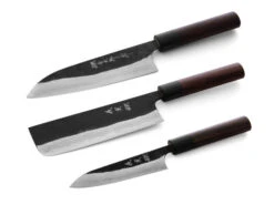 Messerset Damastmesser Nami Santoku II -Berühmter Geschirr Laden messerset damastmesser nami santoku ii 1