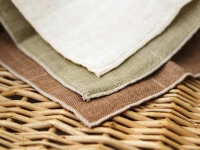 Oshibori, Bio Erfrischungstuch Japan, Ivory, 25cm X 25cm 5 Oshibori, Bio Erfrischungstuch Japan, Ivory, 25cm X 25cm – Bild 3