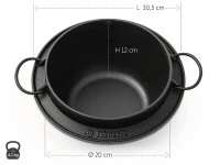 Reistopf Go, Iwachu, Ø 20 Cm, Gusseisen 8 Reistopf Go, Iwachu, Ø 20 Cm, Gusseisen – Bild 6