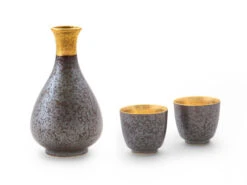 Sake Set Shuki, 1 Karaffe, 2 Becher -Berühmter Geschirr Laden sake set shuki 1 karaffe 2 becher 1