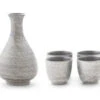 Sake Set Silber, 1 Karaffe, 4 Becher 1 Sake Set Silber, 1 Karaffe, 4 Becher -Berühmter Geschirr Laden sake set silber 1 karaffe 4 becher
