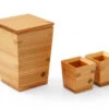 Sake Set Tokuri, Holz 2 Sake Set Tokuri, Holz -Berühmter Geschirr Laden sake set tokuri holz
