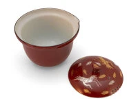 Shiboridashi Teekanne Akaji Kingin Tsuru, 230 Ml 8 Shiboridashi Teekanne Akaji Kingin Tsuru, 230 Ml – Bild 6