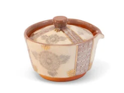 Shiboridashi Teekanne Shino Hanamishima, 150 Ml -Berühmter Geschirr Laden shiboridashi teekanne shino hanamishima 150 ml 1