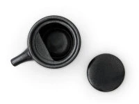 Sojasoßenkännchen, Porzellan Schwarz 6 Sojasoßenkännchen, Porzellan Schwarz – Bild 4