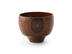 Suppenschale, Reisschale Mari, Urushi Braun -Berühmter Geschirr Laden suppenschale reisschale mari urushi braun 1