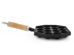 Takoyaki Pfanne 14, Holzgriff, IWACHU -Berühmter Geschirr Laden takoyaki pfanne 14 holzgriff iwachu 1