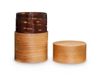 Teedose Obizutsu Kirsche, Kabazaiku, 2 Größen 4 Teedose Obizutsu Kirsche, Kabazaiku, 2 Größen – Bild 2