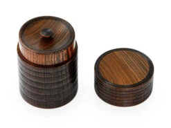 Teedose Urushi Nuri, Holz, Braun -Berühmter Geschirr Laden teedose urushi nuri holz braun 1