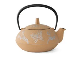 Teekanne Gusseisen CHOCHO, Beige, 0,6 L -Berühmter Geschirr Laden teekanne gusseisen chocho beige 0 6 l 1