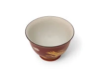 Teeschale Akaji Kingin Tsuru, 50 Ml 5 Teeschale Akaji Kingin Tsuru, 50 Ml – Bild 3