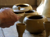 Teeschale Sakura, Banko Yaki, 60 Ml 6 Teeschale Sakura, Banko Yaki, 60 Ml – Bild 4