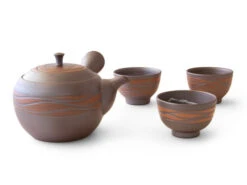 Teeservice Akebono Ryusen, Banko Yaki, 4-teilig -Berühmter Geschirr Laden teeservice akebono ryusen banko yaki 4 teilig 1