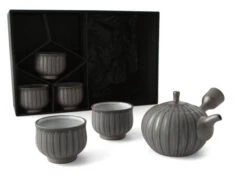 Teeservice Futo Shima Mitsukoshi, Banko Yaki -Berühmter Geschirr Laden teeservice futo shima mitsukoshi banko yaki 1