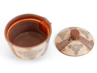 Teeservice Shiboridashi Shino Hanamishima, 3-teilig 6 Teeservice Shiboridashi Shino Hanamishima, 3-teilig – Bild 4