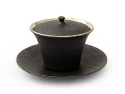 Teetasse Kuro Tsuya Mit Untertasse Und Deckel -Berühmter Geschirr Laden teetasse kuro tsuya mit untertasse und deckel 1