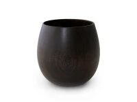 Trinkbecher Sakura Yunomi Tamago, Schwarz