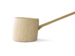 Wasserschöpfkelle, Hishaku Takayama, Weißer Bambus -Berühmter Geschirr Laden wasserschoepfkell hishaku takayama weisser bambus 1